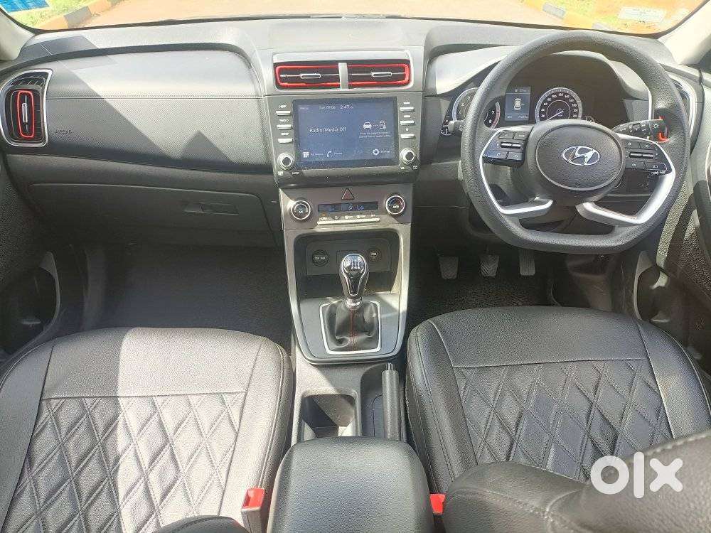 Hyundai Creta 1.5 S Plus Knight Petrol Dual Tone, 2022, Petrol