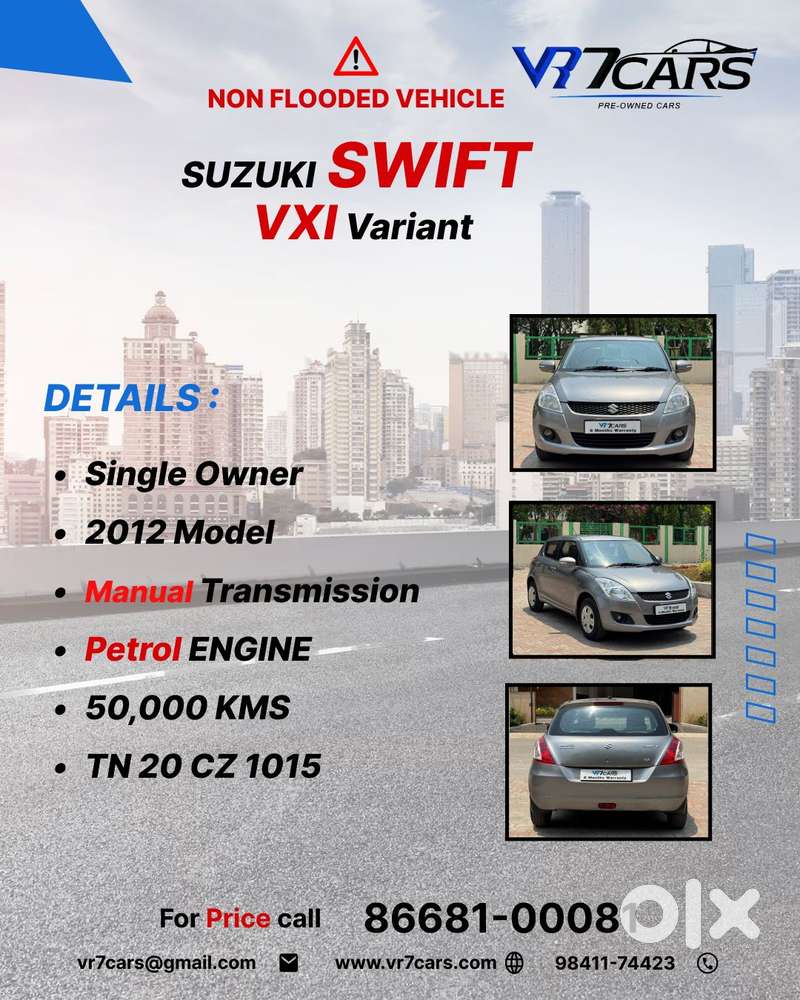 Maruti Suzuki Swift Vxi 1.2 Abs Bs-iv, 2012, Petrol