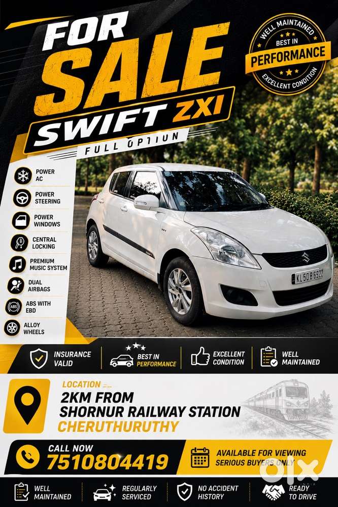Maruti Suzuki Swift Petrol 2012
