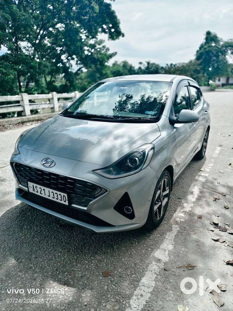 Hyundai Aura Sx (o) Manual, 2020, Petrol