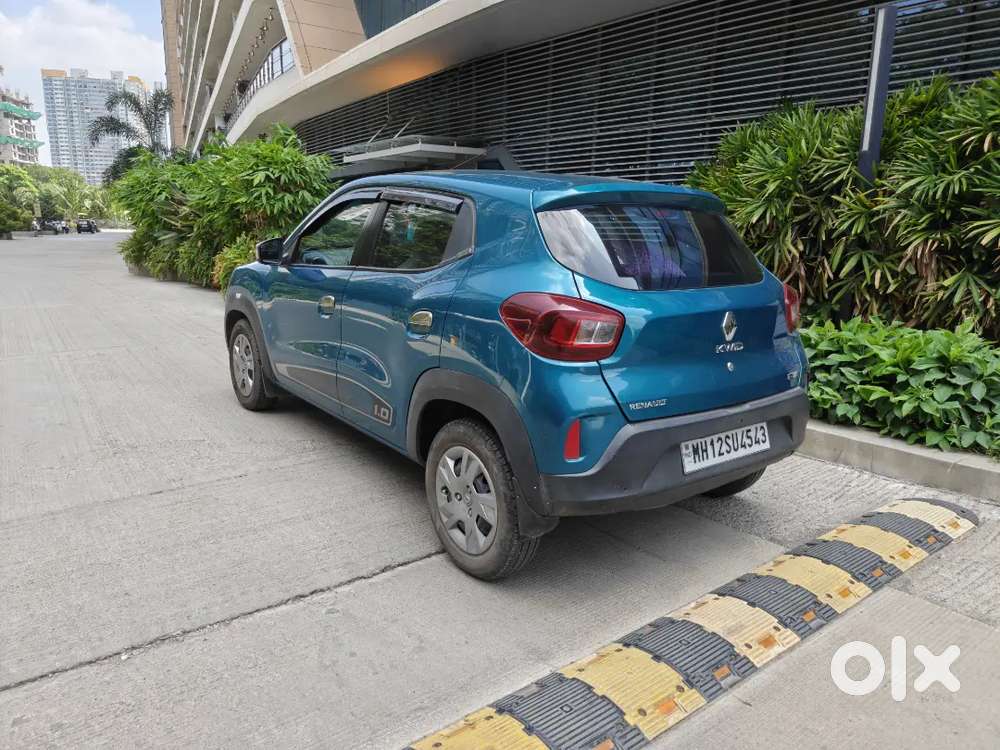 Renault Kwid Rxt Amt (automatic) Petrol  Zanskar Blue  22,800 Km