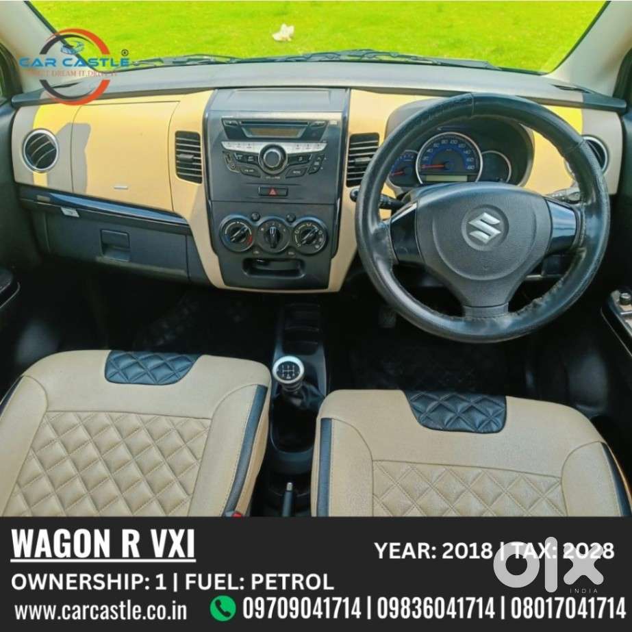 Maruti Suzuki Wagon R Vxi 1.2, 2018, Petrol