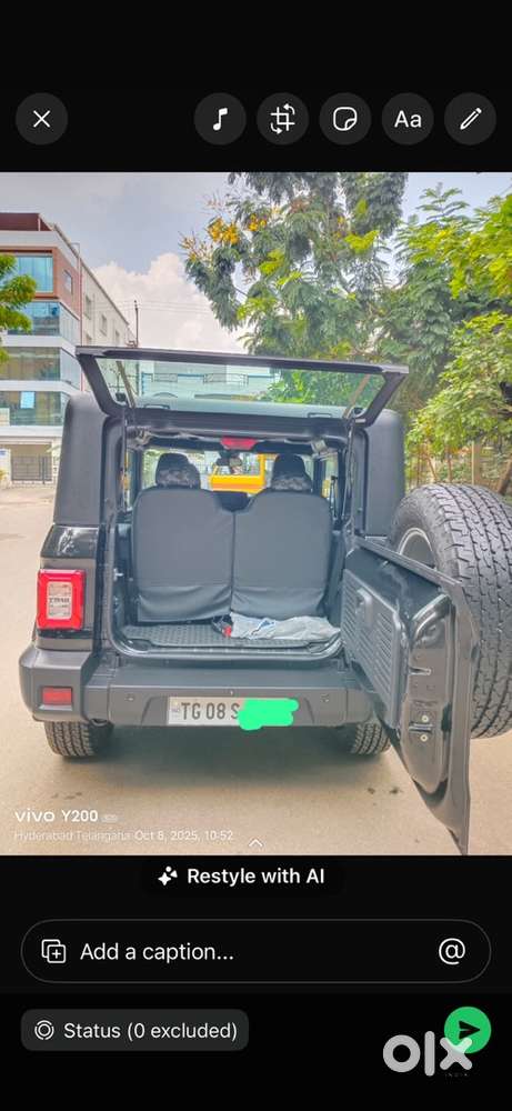 Mahindra Thar Diesel Manual 2025