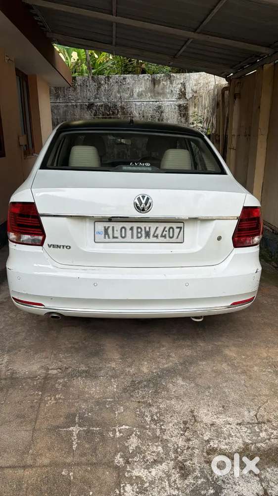 White Volkswagen Vento 2016 Model With 35000 Km Mileage