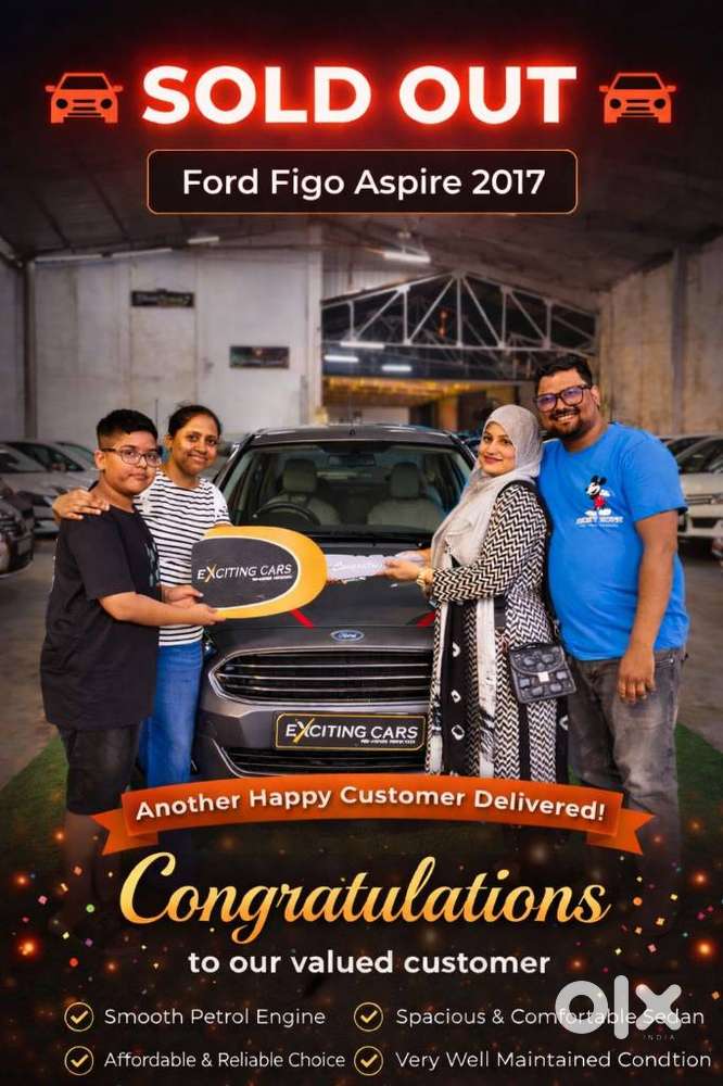 Ford Figo Aspire 1.2 Ti-vct Titanium, 2017, Petrol