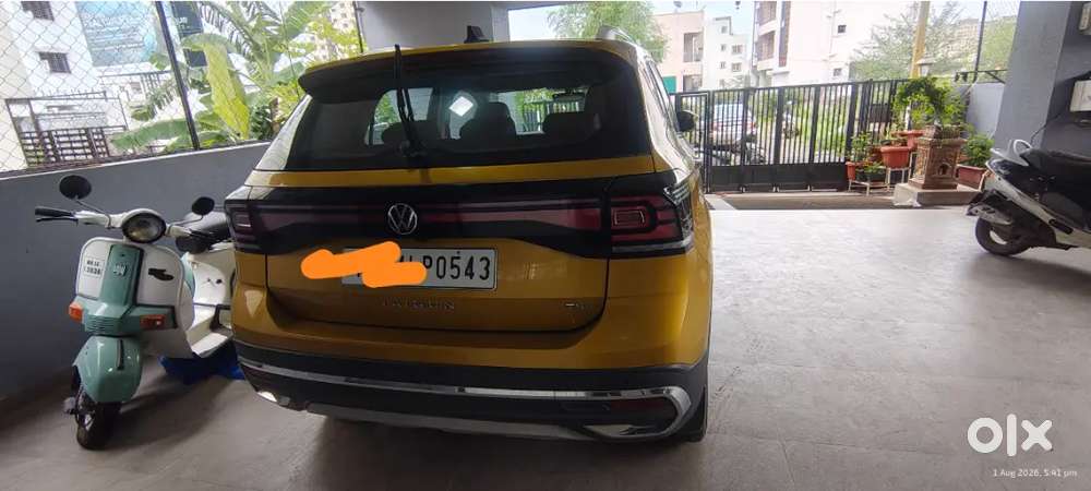 2024 Volkswagen Taigun Topline 1.0 Tsi Mt &ndash; Kurkuma Yellow