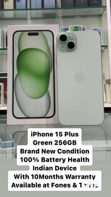  Apple iPhone 15 Plus (256 GB) - Green
