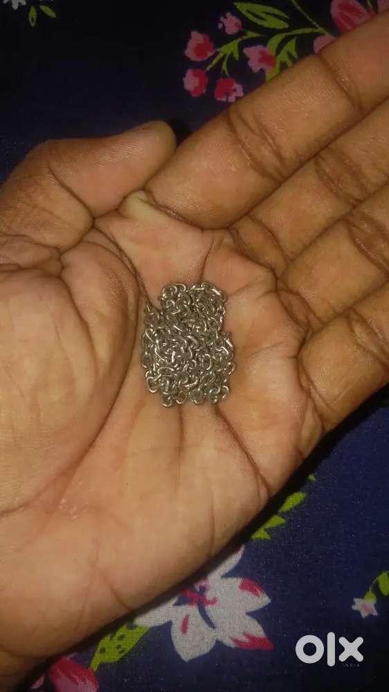 Mens silver chain for sale