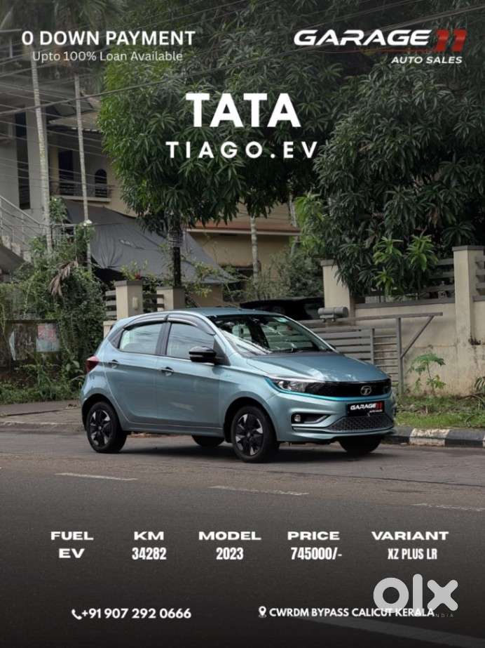Tata Tiago Ev Xz Plus Lr, 2023, Electric