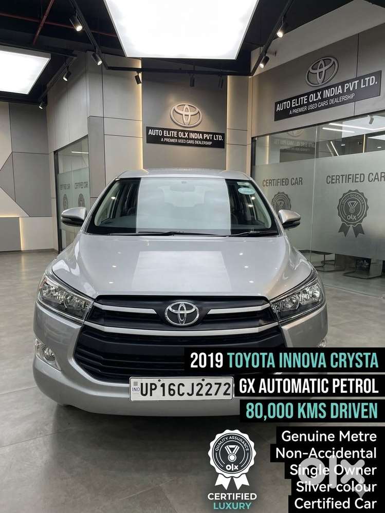 Toyota Innova Crysta 2.7 Gx Limited Edition At 7 Str, 2019, Petrol
