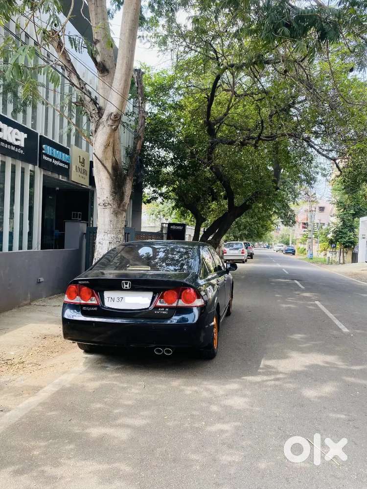 Black Honda Civic Sport 2008
