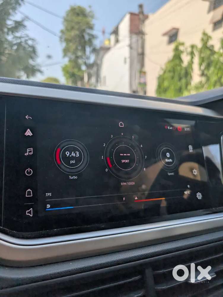 Virtus 1.0 Tsi Rising Blue Colour Wrapped In Matte Ppf