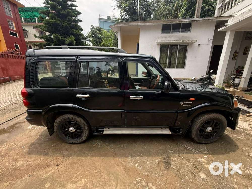 Mahindra Scorpio Black 2013 Fancy Number Diesel Well Maintained