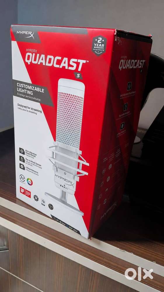 HyperX QuadCast S USB Gaming Microphone – Almost Unused