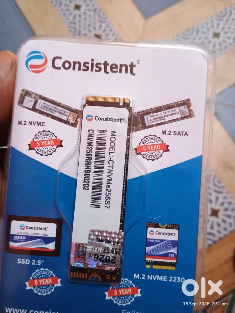 NVme  M.2 hard disk
