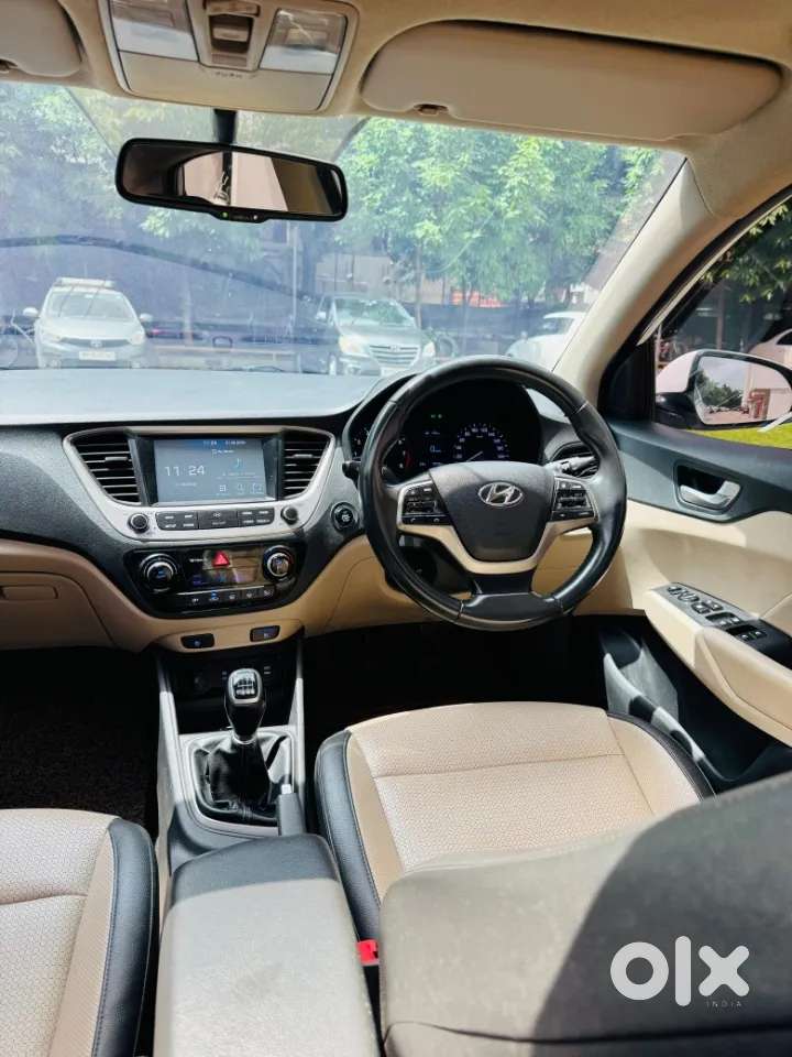 Hyundai Verna Fluidic 1.6 Vtvt Sx Opt, 2017, Petrol