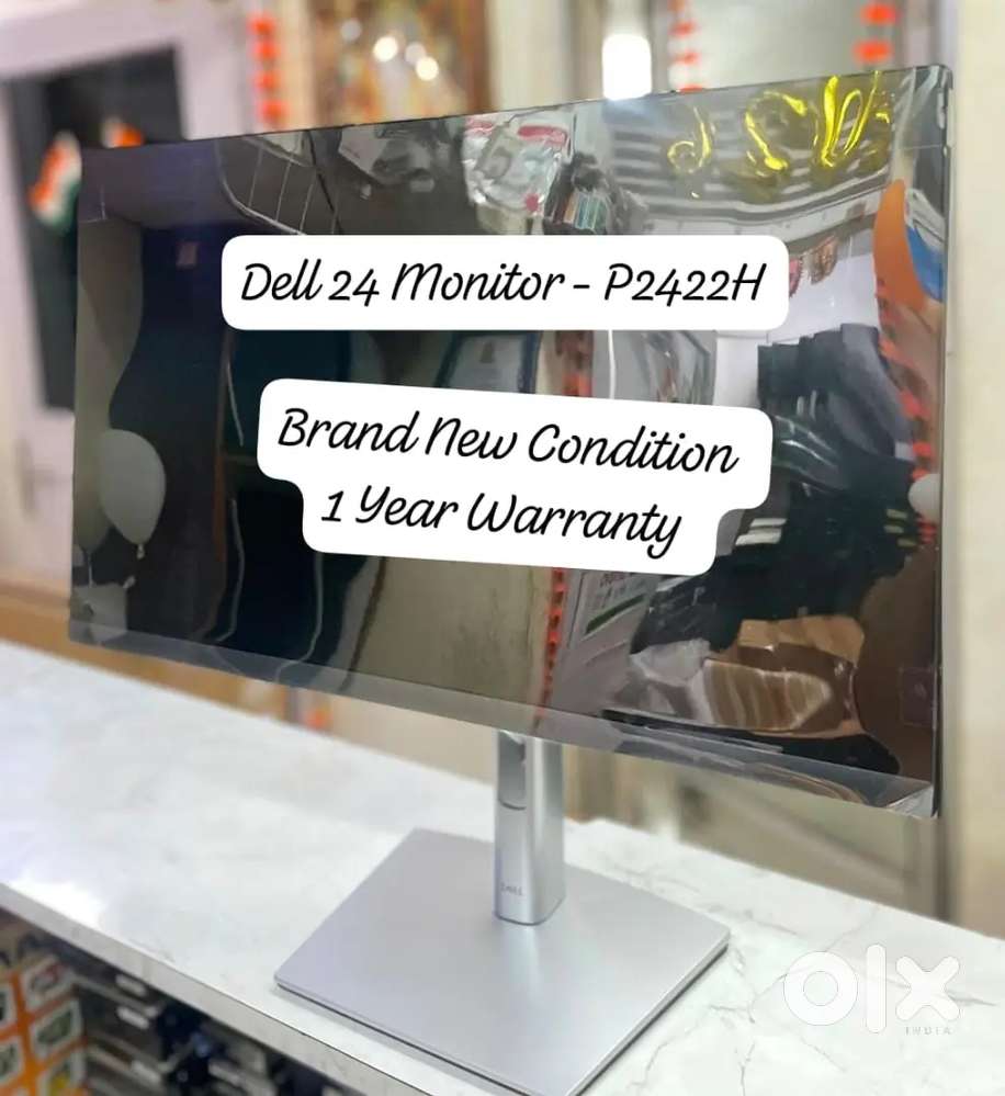 DELL MONITOR - P2422H SIZE : 24 INCH 1 YEAR WARRANTY