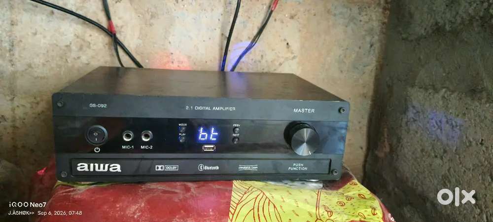 2.1Aiwa handmade amplifier