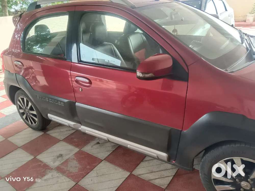 Toyota Etios Cross 2015 Diesel 111200 Km Driven Front New Tyres.