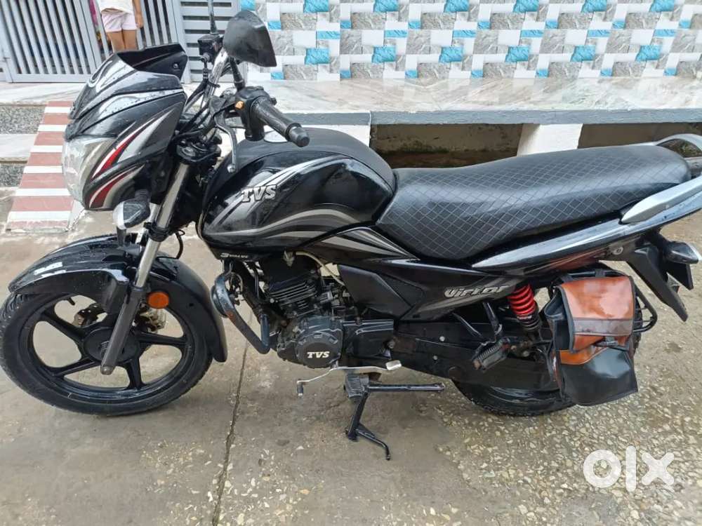 Tvs Victor On Road Price Black Colour TVS Victor Bike At ₹ 54855