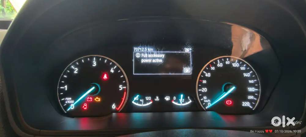Ford Ecosport 2021 Diesel 70700 Km Driven, With Sunroof