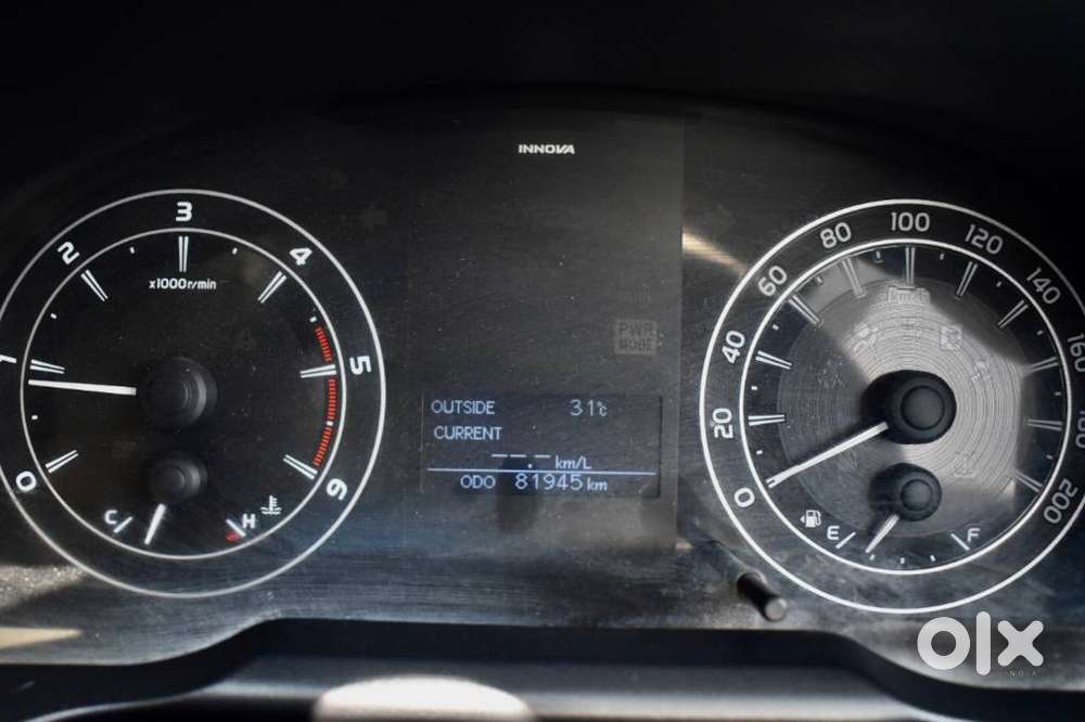 Toyota Innova Crysta 2.4 G Mt, 2017, Diesel