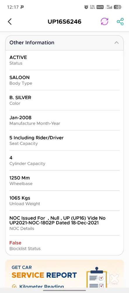 Honda City 2008  Petrol + Cng  Power