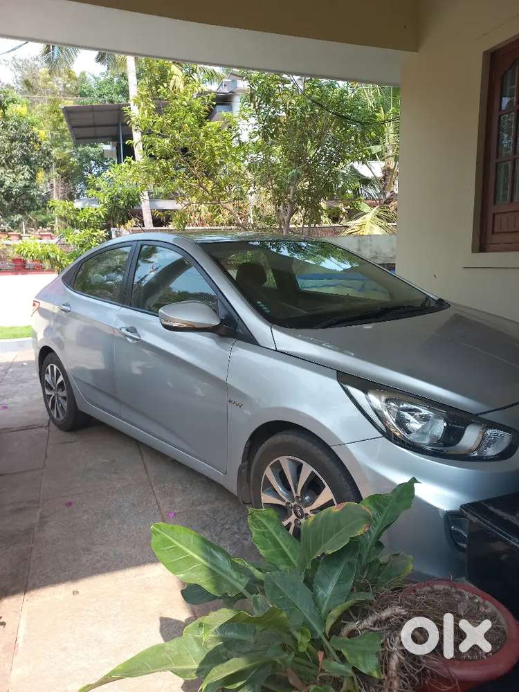2014 Model Silver Color Hundai Verna