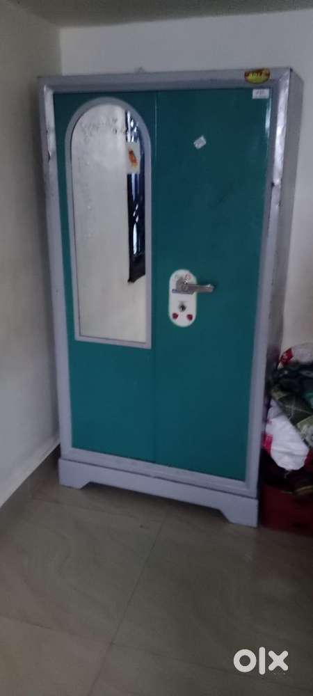 Good Condition Steel Wardrobe + Sofa + Chair Set for Sale ( Combo )