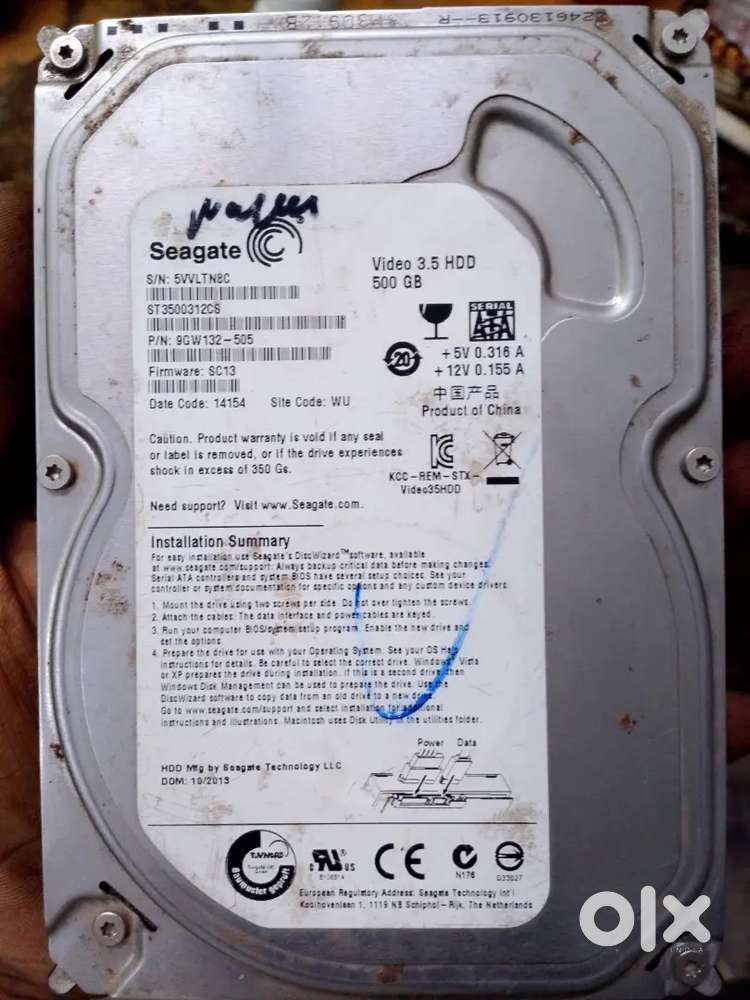 HDD 500 gb