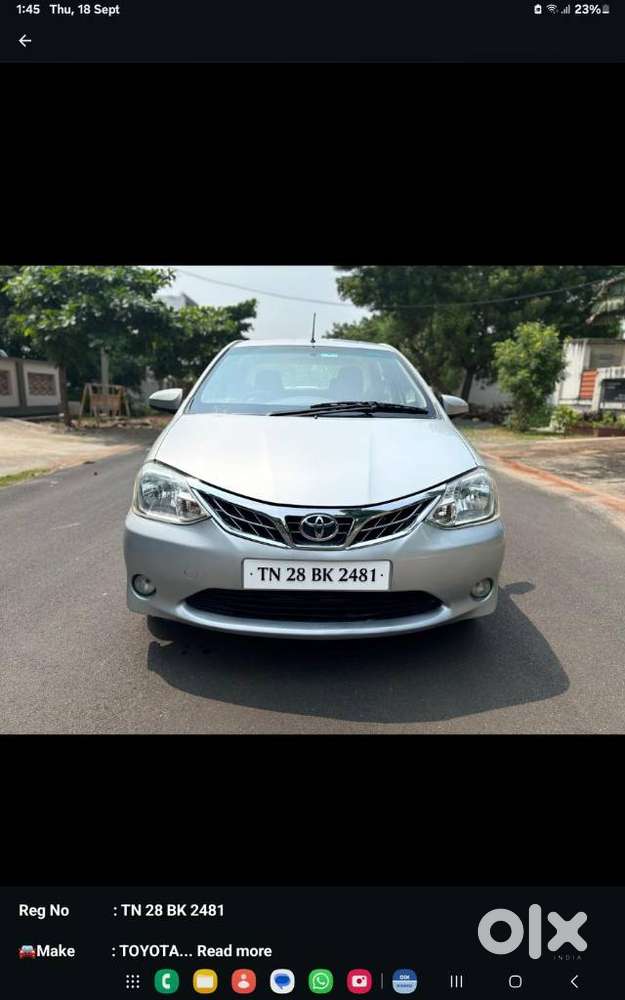 Toyota Etios, 2015, Diesel