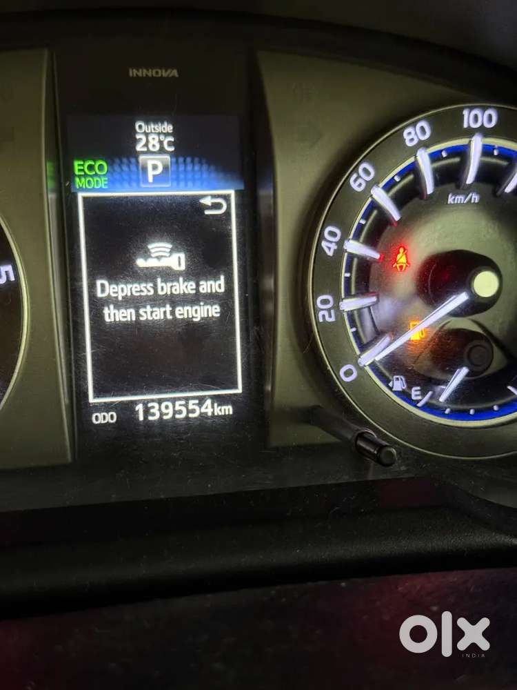 2019 Toyota Innova Crysta 2.8 Zx At Diesel  1st Owner