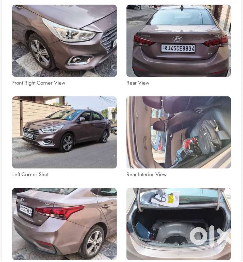Hyundai Verna Sx 2018 Diesel