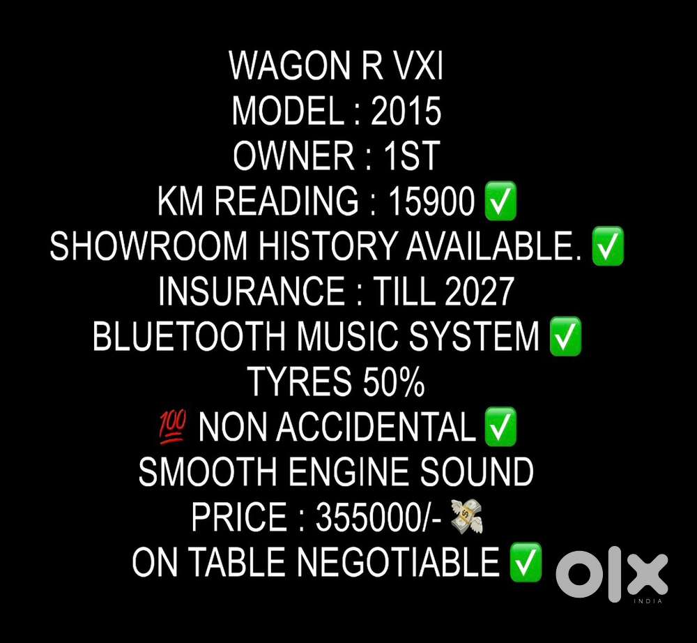 Maruti Suzuki Wagon R 1.0 2015 Petrol 16500 Km Driven