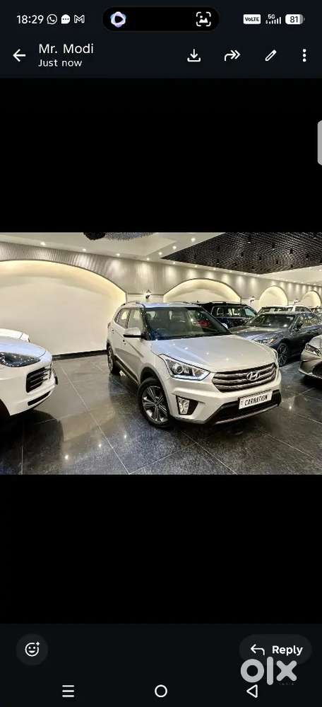 Creta 2017 Top End Model Best Condition