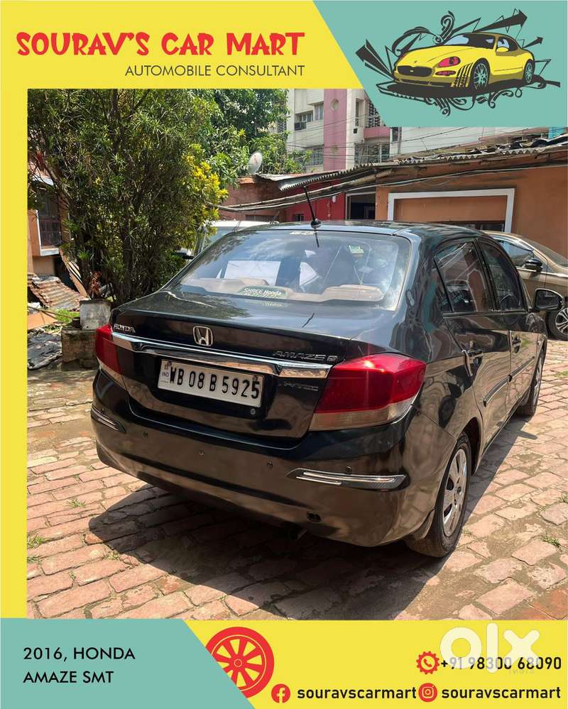 Honda Amaze 1.2 Smt I Vtec, 2016, Petrol