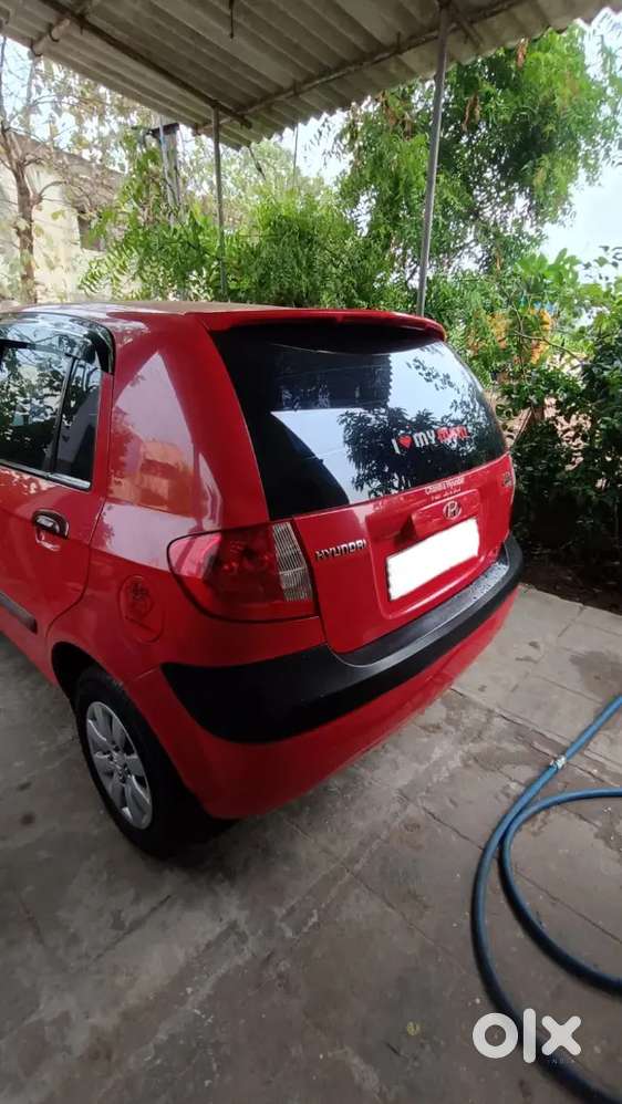 Hyundai Getz Prime 2010 Petrol 68500 Km Driven Red Colour