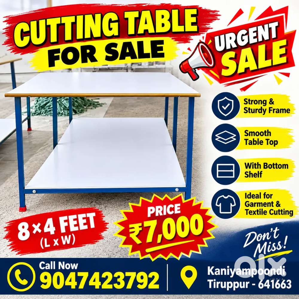 Cutting table
