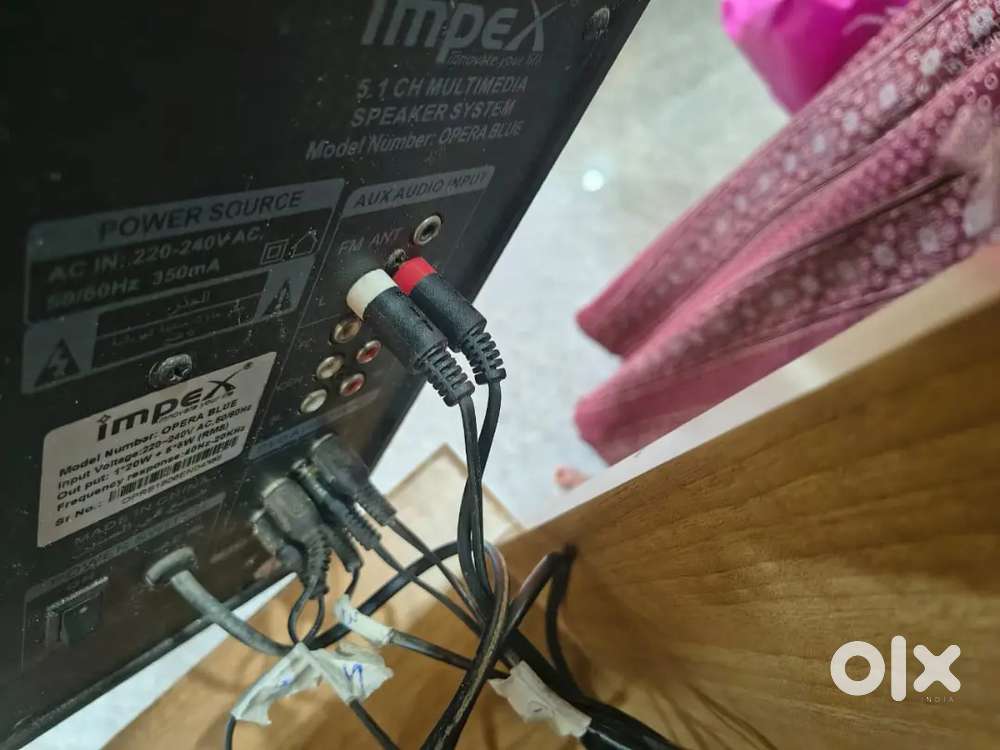 Samsung 32-inch Full HD LED TV (Excellent Condition) and home Theatre