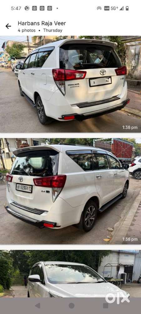 Toyota Innova Crysta 2.4 V 8 Str, 2022, Diesel