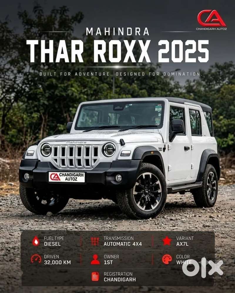 Mahindra Thar Roxx, 2025, Diesel
