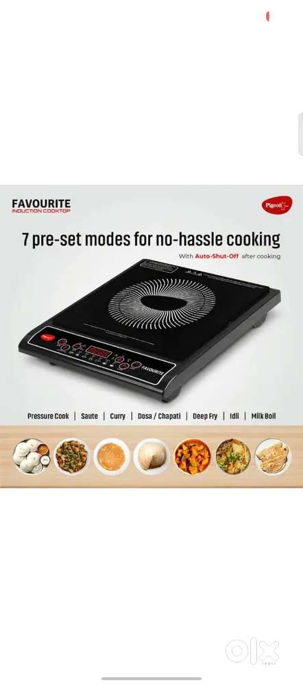 Induction cooktop