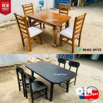 Dining table chairs deals olx