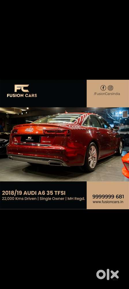 Audi A6 1.8 35 Tfsi Premium Matrix, 2019, Petrol