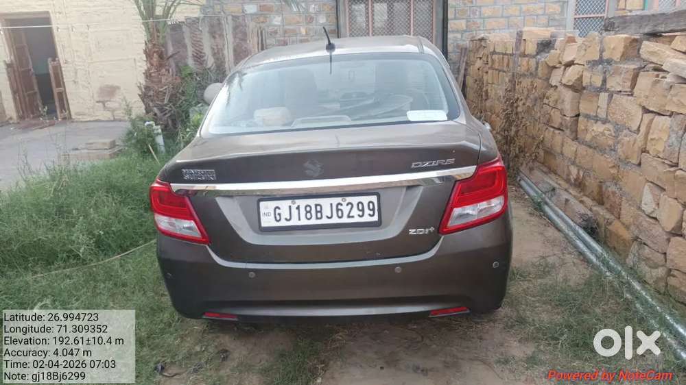 Maruti Dzire Zdi Plus 2018 Car