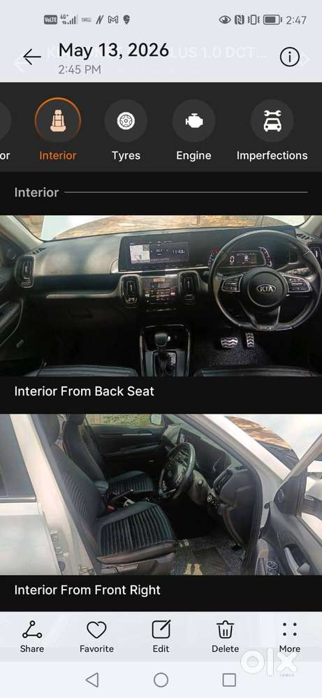 Kia Car Sonet For Sale
