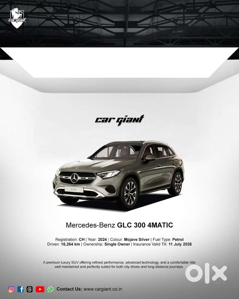 Mercedes-benz Glc Class 300 4matic, 2024, Petrol