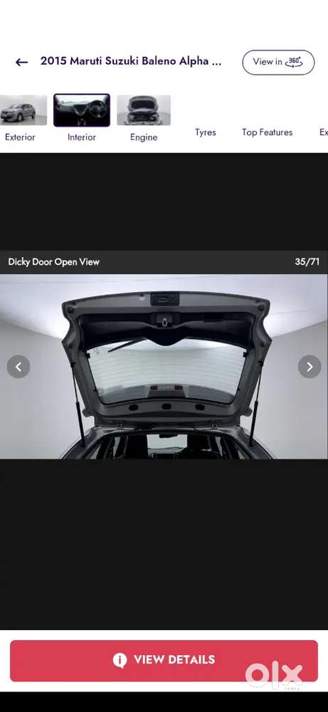 Maruti Suzuki Baleno 2015 (direct From Owner)