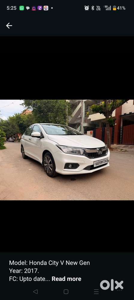 Honda City I Vtec V, 2017, Petrol