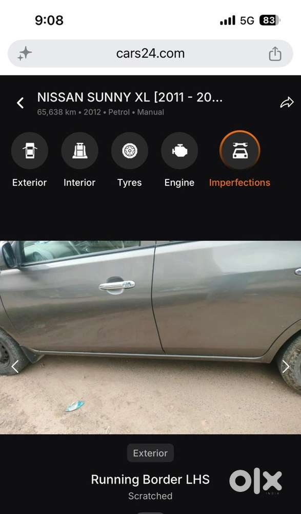 Nissan Sunny Petrol Manual 2012
